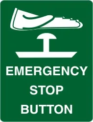 E 220 — EMERGENCY STOP BUTTON